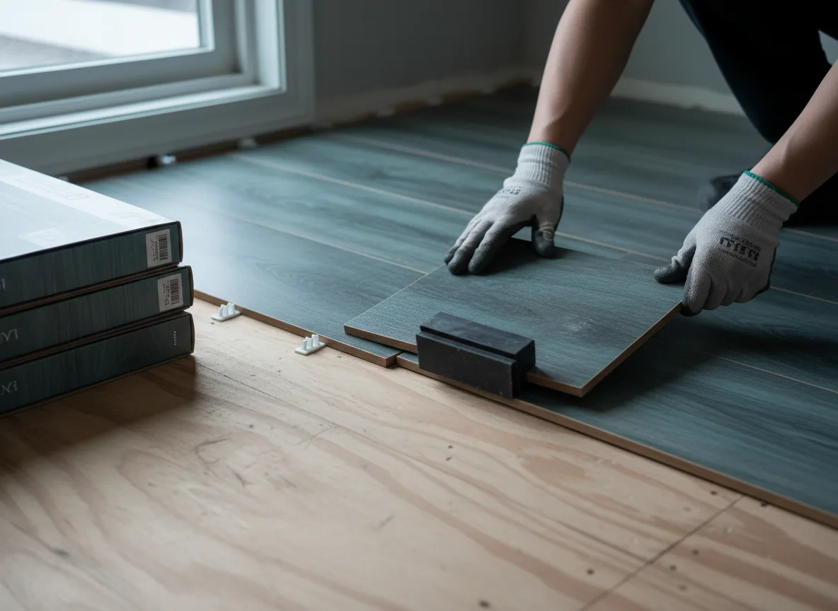 Luxury Vinyl Plank Installation company in Forest River, ND